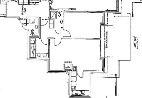 Floor plan of the apartment