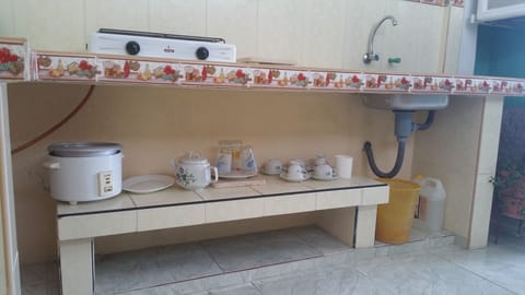 Standard Double Room, 1 Bedroom | Private kitchen | Fridge, microwave, oven, dishwasher