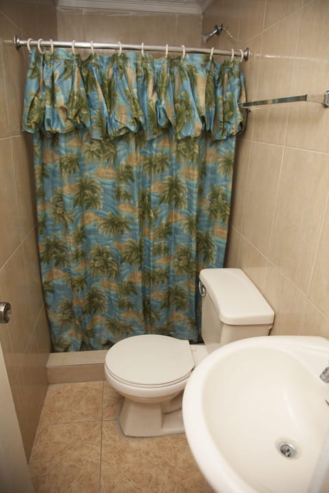 Superior Room, Multiple Beds, Non Smoking | Bathroom | Shower, free toiletries, hair dryer, towels