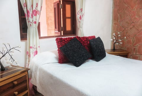 Double Bed Room (Room 1) | In-room safe, blackout drapes, iron/ironing board, free WiFi