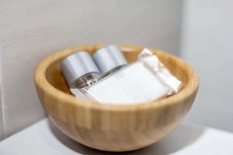 Shower, rainfall showerhead, hair dryer, bidet