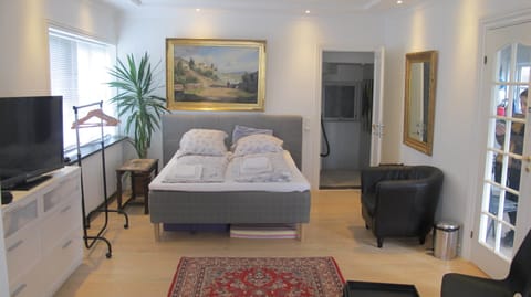 Suite | Premium bedding, desk, iron/ironing board, free WiFi