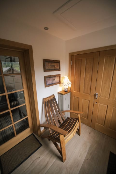 Flat-screen TV, DVD player