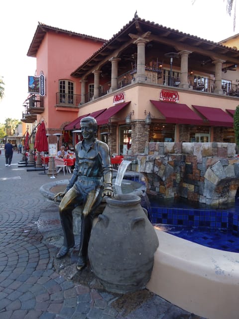 Sonny Bono Sculpture.