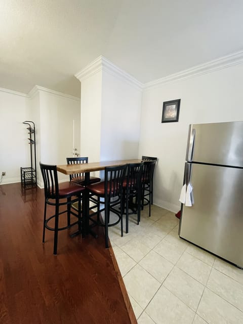 Premium Apartment, Multiple Beds, City View | Private kitchen | Full-size fridge, microwave, oven, stovetop