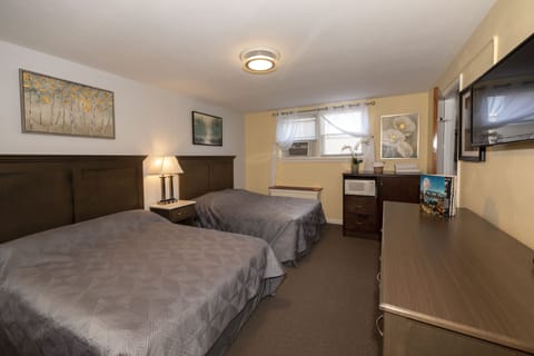 Two Double Beds | Iron/ironing board, WiFi