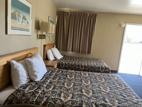 Room, 2 Queen Beds, Non Smoking | Iron/ironing board, free WiFi, alarm clocks