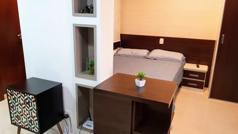 Superior Apartment, 1 Double Bed | 1 bedroom, iron/ironing board, free WiFi, bed sheets