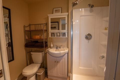 Family Room, River View | Bathroom | Shower, free toiletries, hair dryer, bathrobes