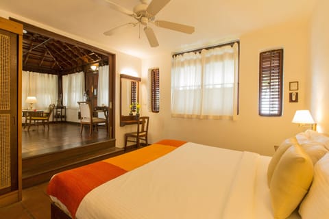 Deluxe Pool Villa | Premium bedding, minibar, in-room safe, individually decorated