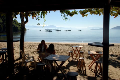 On the beach, beach shuttle, beach massages, beach volleyball