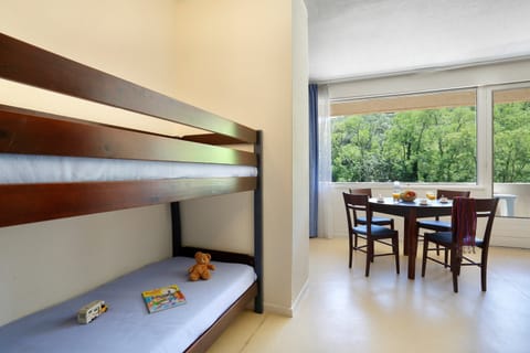 Lots of room for the kids in the bunk bed!