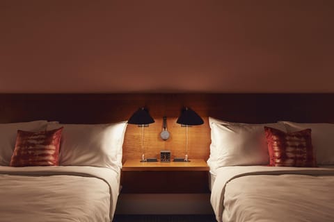 Standard Room, 2 Double Beds | Premium bedding, pillowtop beds, minibar, in-room safe