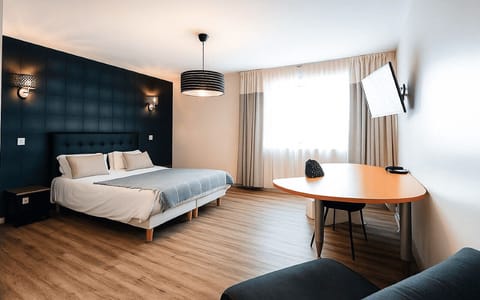 Premium bedding, memory foam beds, minibar, in-room safe