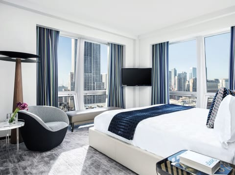 Suite (Empire State Penthouse) | Frette Italian sheets, premium bedding, down comforters, pillowtop beds