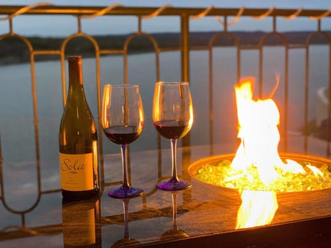 Beautiful views from the balcony