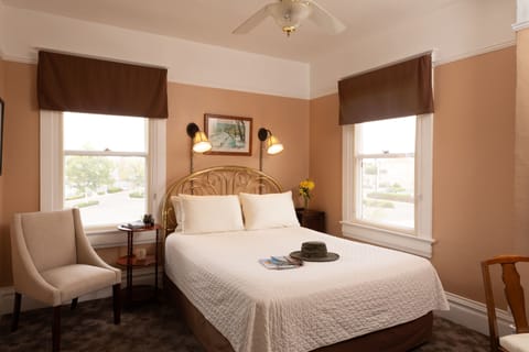 The Bernard Shandon Rodey Room  | Premium bedding, individually decorated, individually furnished