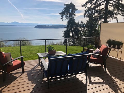 Breathtaking view from the spacious deck