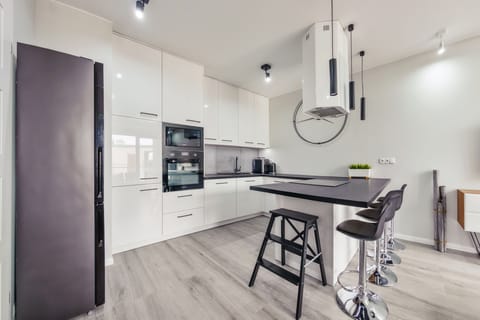 Apartment (Jaglana 6F/38) | Private kitchenette | Fridge, stovetop, dishwasher, coffee/tea maker