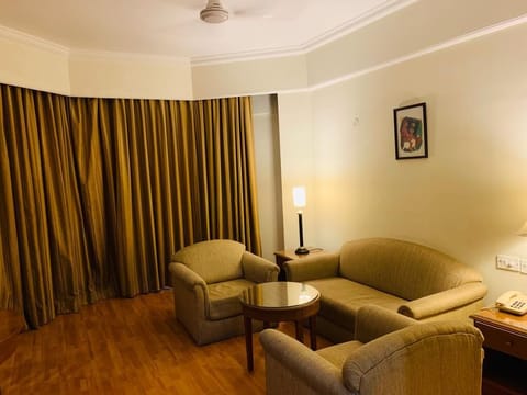 Executive Room | Living area | 32-inch LCD TV with satellite channels, TV