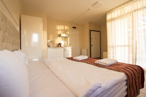 Standard Double Room | Pillowtop beds, desk, laptop workspace, soundproofing