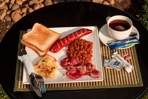 Daily English breakfast (USD 10 per person)
