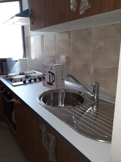 Superior Apartment, 2 Double Beds (VDN) | Private kitchen | Fridge, microwave, oven, stovetop