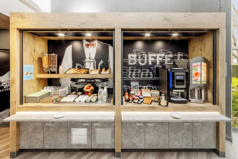 Daily buffet breakfast for a fee