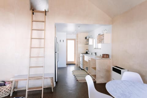 Design Cabin, Multiple Beds, Garden View (C2) | Private kitchen | Fridge, microwave, oven, stovetop