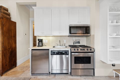 Kitchen - Featuring a Gas Range, Fridge & Dishwasher