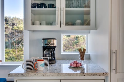 Morning cup of coffee is the perfect start of the day.