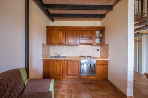 Standard Apartment, 2 Bedrooms | Private kitchen | Fridge, oven, stovetop, cookware/dishes/utensils