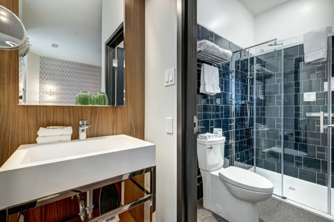 Standard Room | Bathroom | Shower, hydromassage showerhead, free toiletries, hair dryer