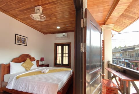 Deluxe Double Room with Private Balcony  | Minibar, in-room safe, soundproofing, iron/ironing board