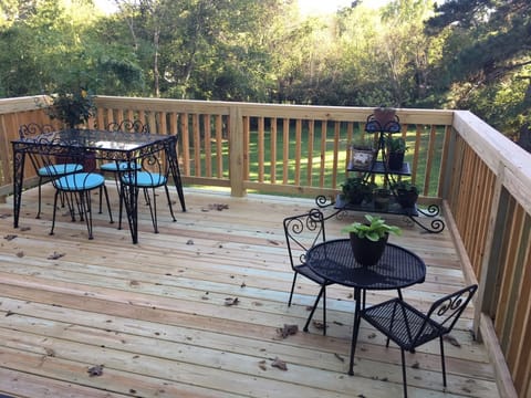 Backyard deck