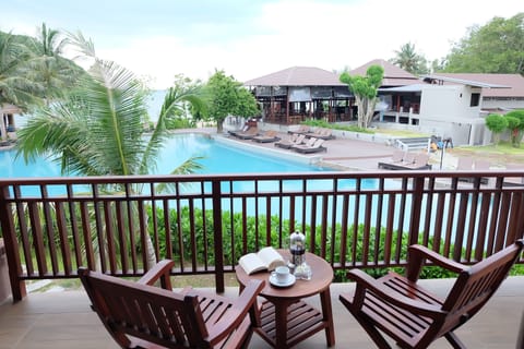 Villa with Pool View | View from room