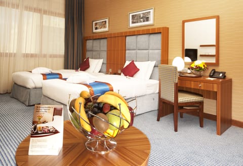 Premium Twin Room | Premium bedding, minibar, in-room safe, desk