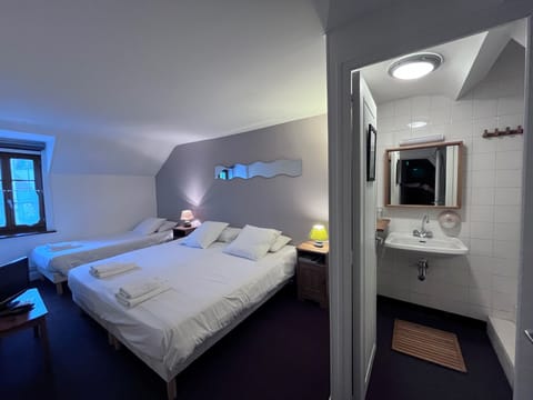 Blackout drapes, iron/ironing board, free WiFi, bed sheets