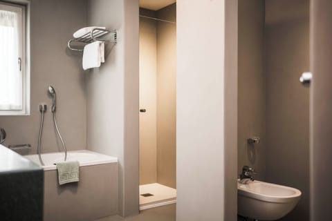 Suite | Bathroom | Hair dryer, bidet