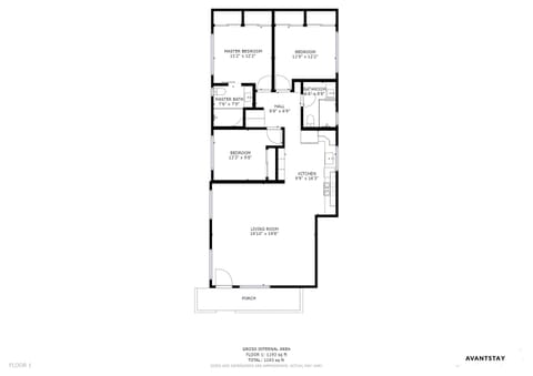 Ground Floor of Unit 1