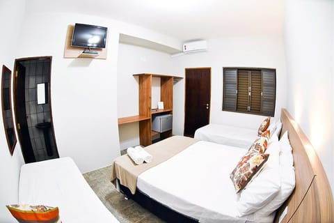 Family Quadruple Room, Multiple Beds | Minibar, desk, free WiFi, bed sheets