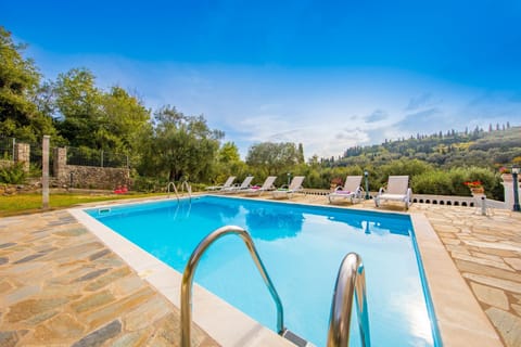 Soak up the sun in shimmering pool