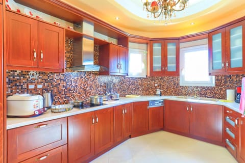 Gleaming %26amp%3B sleek modern kitchen