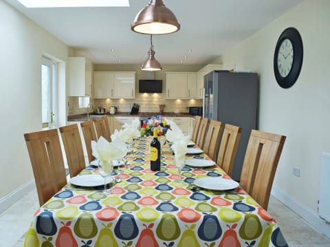 Impressive dining area | Y Hendy Llaeth, Red Roses, near Whitland