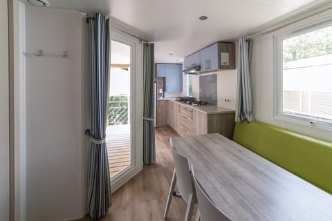 Reconnect with loved ones over a meal at the dining table.