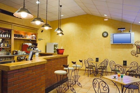 Enjoy a delicious meal at the on-site restaurant.