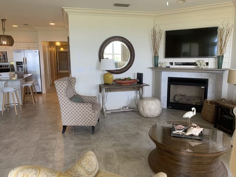 Gas Fireplace in Living Room