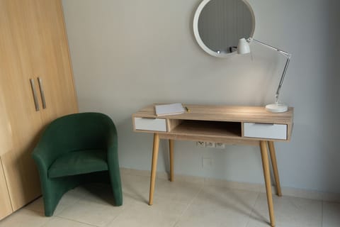 View of master bedroom (study)