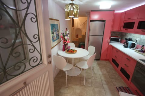 Ground floor fully equipped kitchen , dinnette.