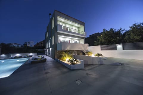 Villa Andreas, front side of the building